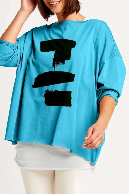 TURQUOISE/BLACK