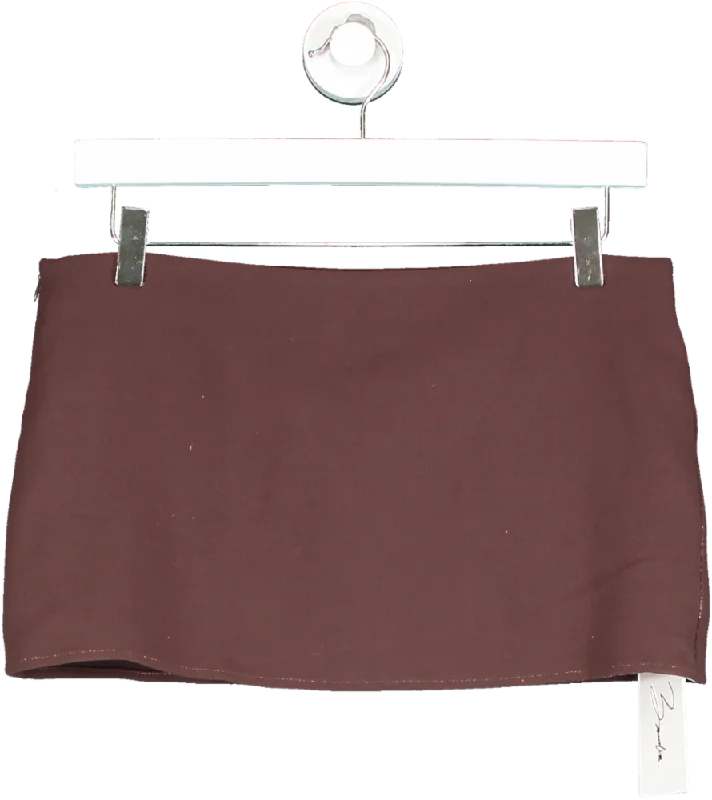 Bamba Brown Destiny Skirt UK S