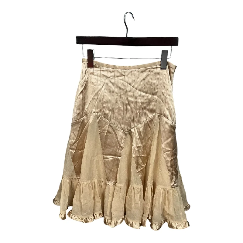 Skirt Mini & Short By Banana Republic In Beige, Size: Xs