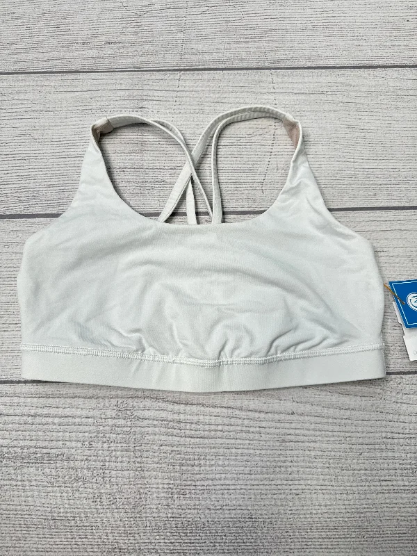 Athletic Bra By Lululemon In White, Size: M