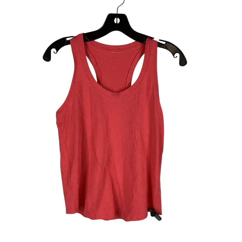 Athletic Tank Top By Lululemon In Coral Est. M