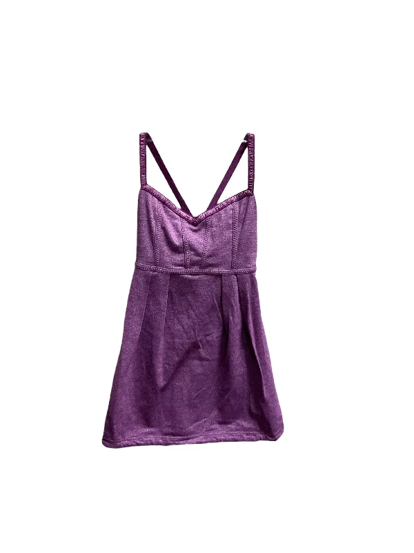 Athletic Tank Top By Lululemon In Purple, Size: S