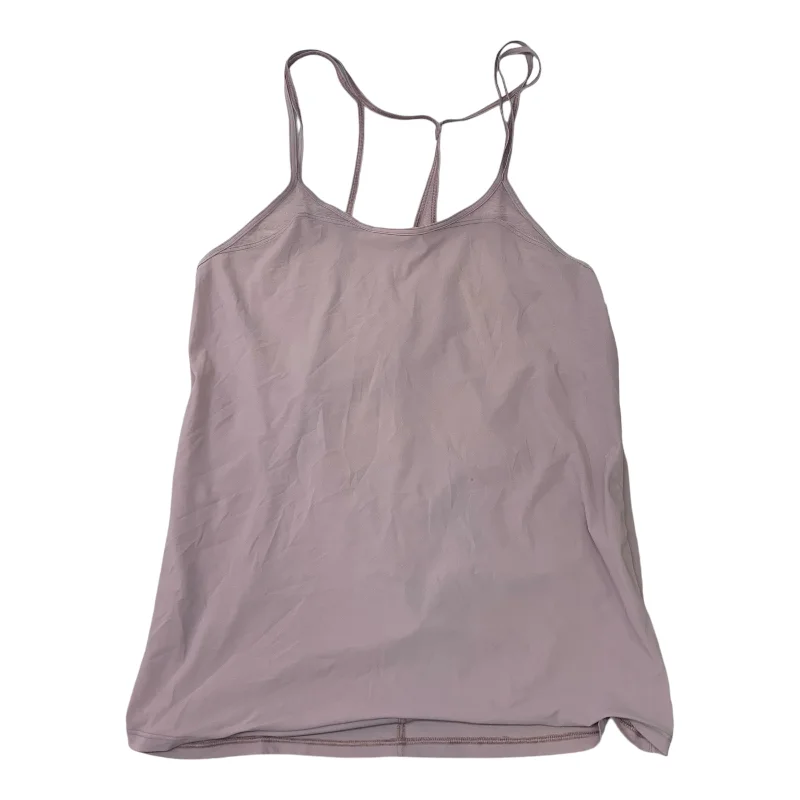 Athletic Tank Top By Lululemon In Purple, Size: Xs