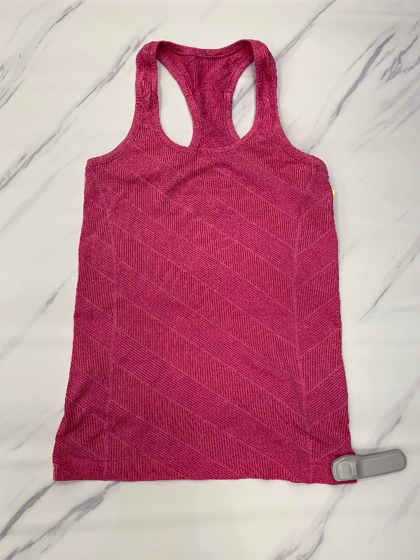 Athletic Tank Top By Lululemon, Size: 4