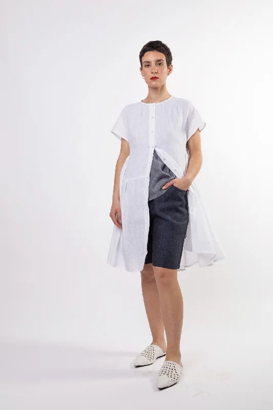 Hazel Tunic | Crisp White