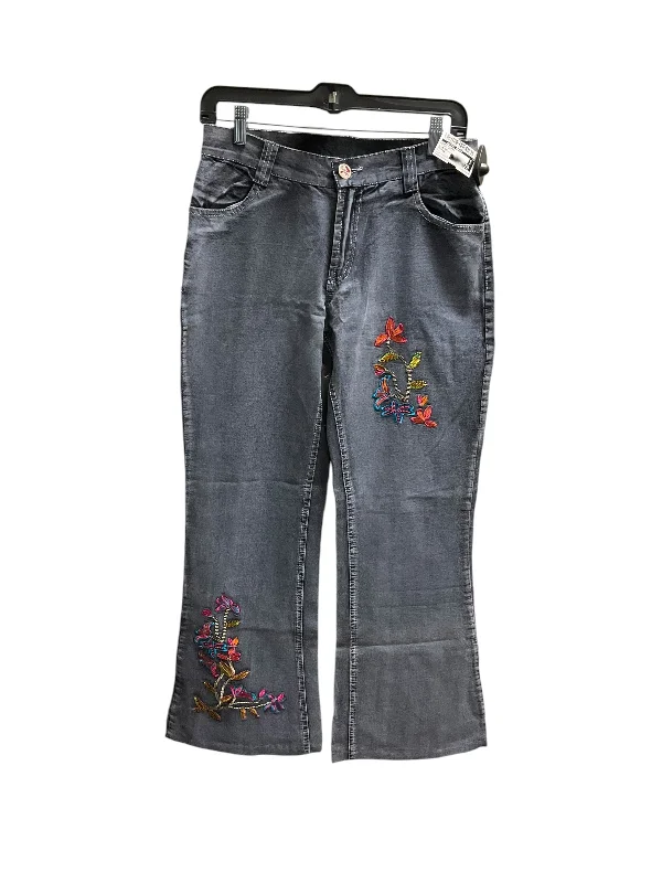 Jeans Flared By 7 Eleven In Floral Print, Size: 12