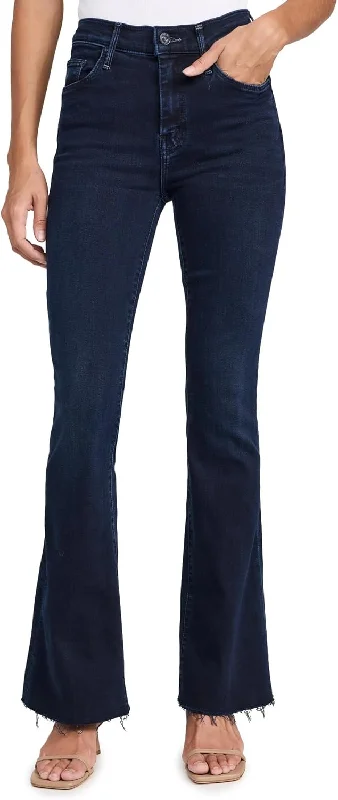 MOTHER Women's The Weekender Fray Jeans, Chip on my Shoulder