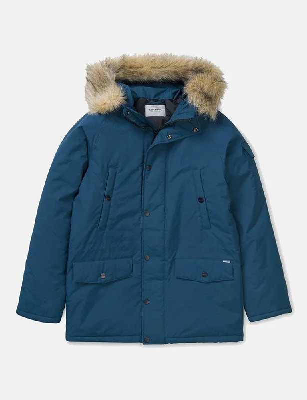 Carhartt-WIP Anchorage Parka - Duck Blue