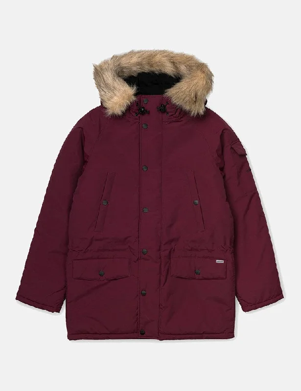 Carhartt-WIP Anchorage Parka - Merlot