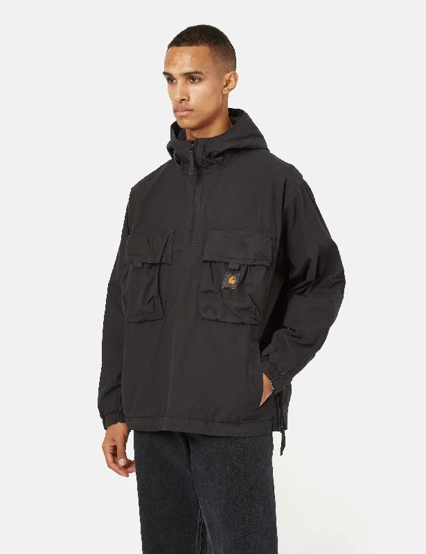 Carhartt-WIP Berm Pullover Jacket - Black