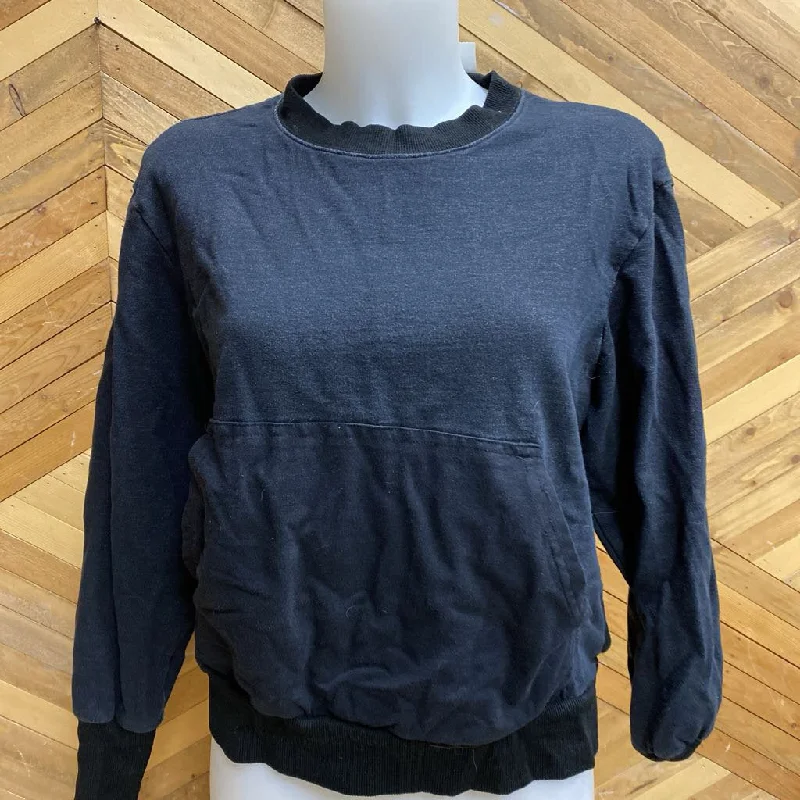 Icebreaker - Women's Sweatshirt - MSRP $220: Black-women-MD