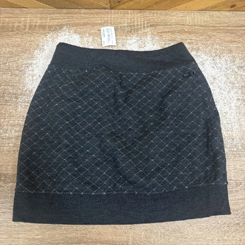 icebreaker - Women's Wool-Blend Skirt - MSRP comp $135: Grey-women-SM