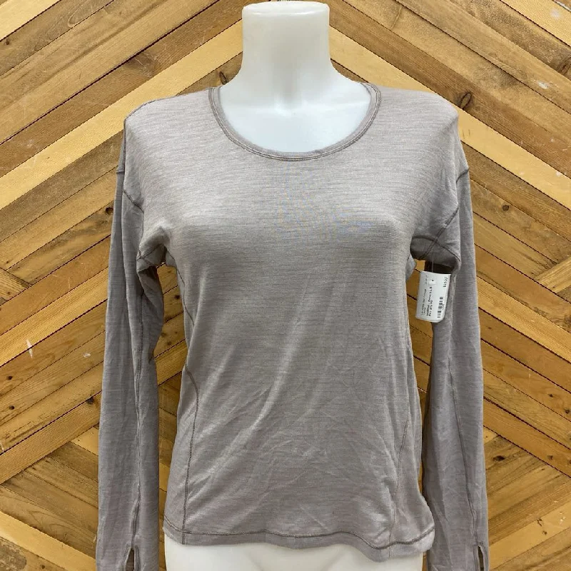 Lululemon - Women's L/S Shirt: Grey-women-MD