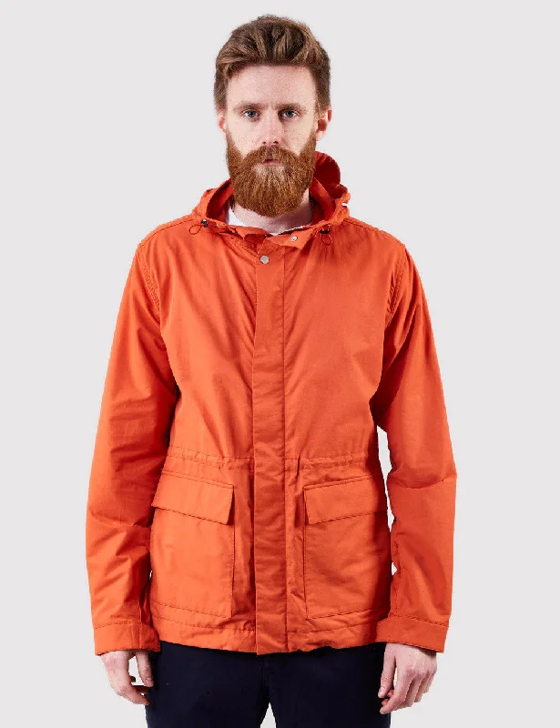 Norse Projects Nunk Summer Cotton Jacket - Orange