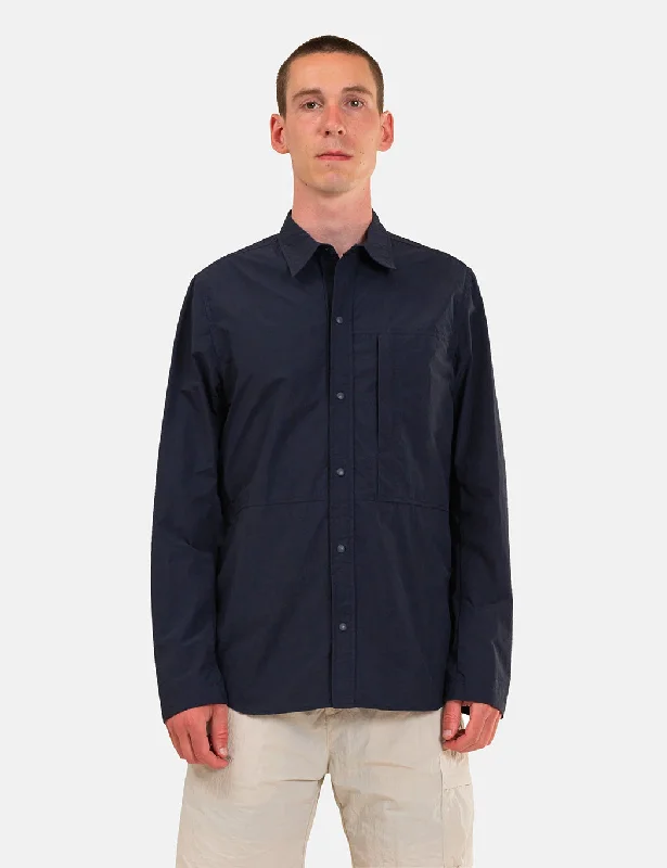 Norse Projects Thorsten Packable Jacket - Dark Navy Blue