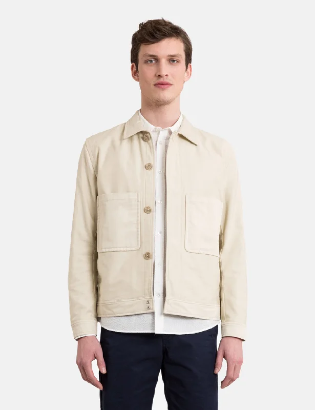 Norse Projects Tyge Broken Twill Jacket - Sand