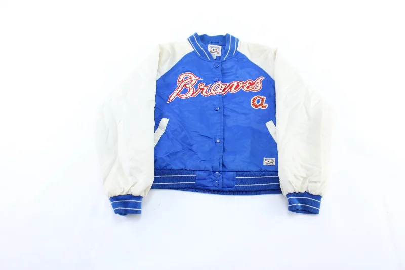 Women's Atlanta Braves Embroidered Bomber Jacket