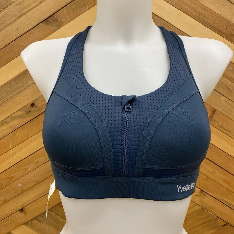 Yvette - Women's Sports Bra - MSRP$50: Navy-women-MD