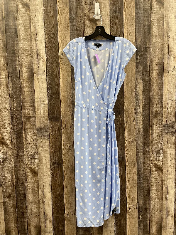 Polkadot Pattern Dress Casual Midi J. Crew, Size Xs