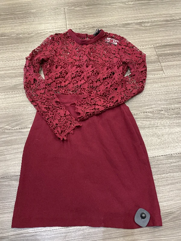 Red Dress Party Midi Romeo And Juliet, Size M