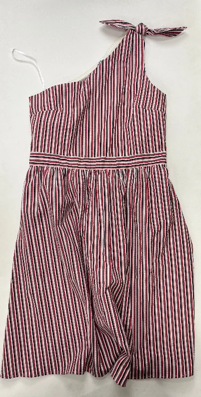 Striped Dress Casual Midi Loft, Size M