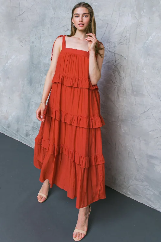 MY DREAM DATE WOVEN MAXI DRESS