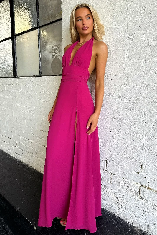 Elenor Maxi Dress - Wine