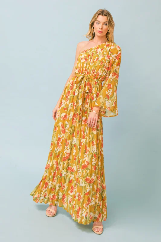 FOUND REALITY WOVEN MAXI DRESS